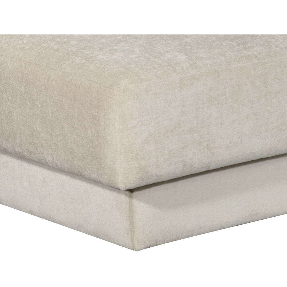 Tecoma Danny Cream Sofa Chaise, RAF